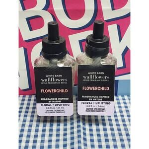 BBW Flowerchild FLORAL & UPLIFTING Fragrance Wallflower 2 Refills
